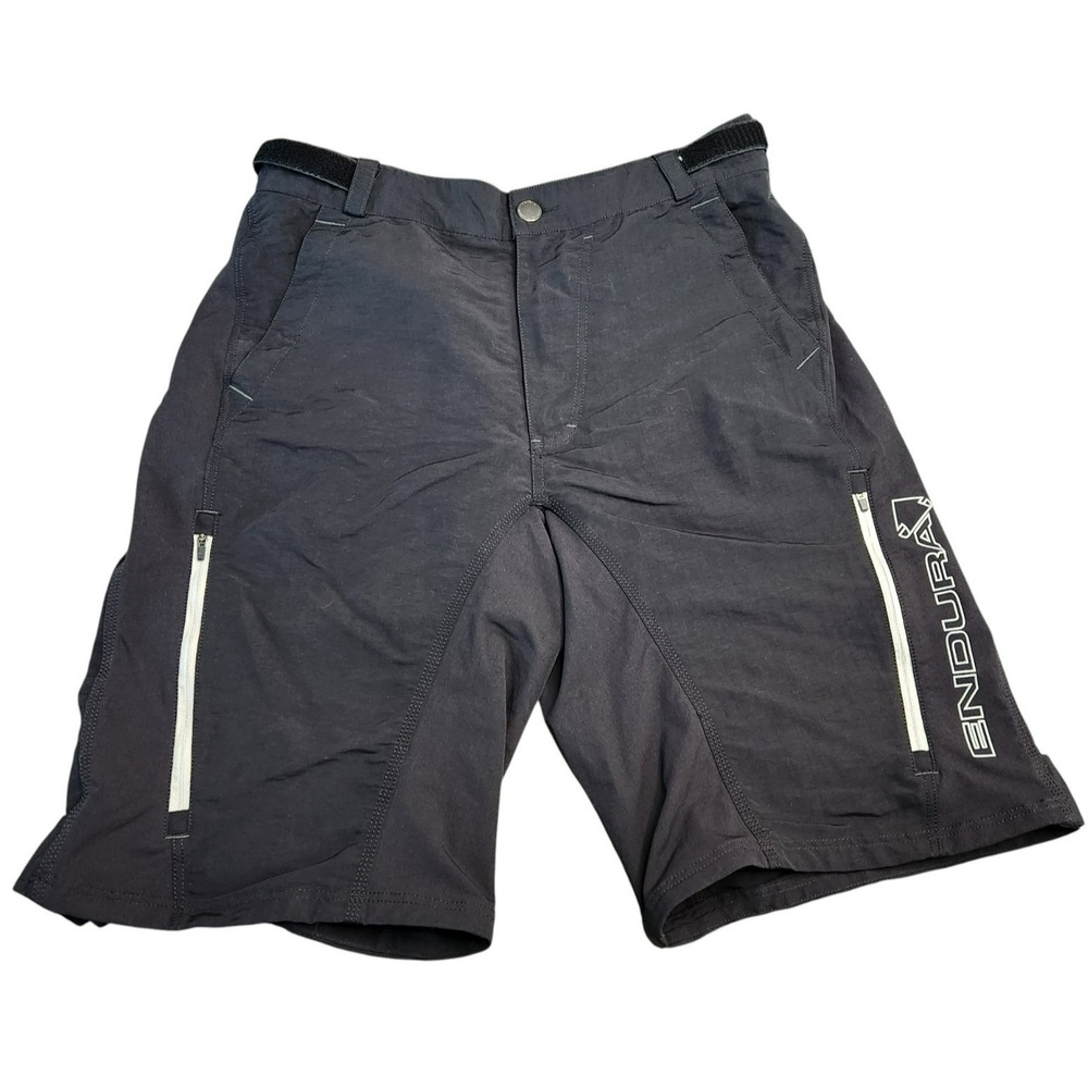 Endura Hummvee Mountain‎ Bike Cycling Shorts Mens XL Black Multi Pocket MTB